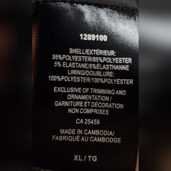 Steve Madden Oversized Blazer, Size XL, Plaid - Picture 4 of 4